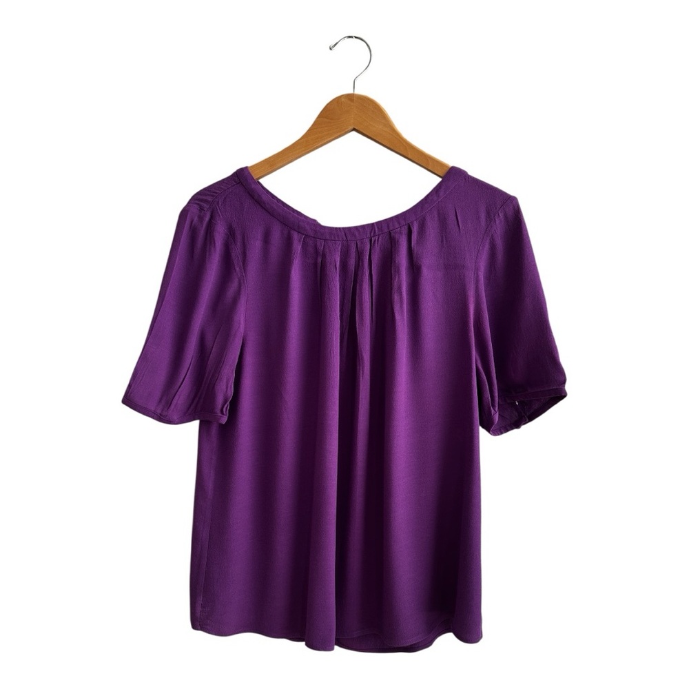 Boden Purple Relaxed Blouse